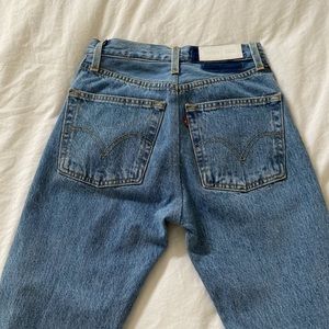 RE/done x Levi’s blue jeans size 24